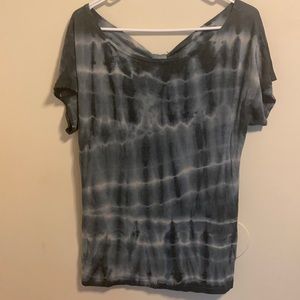 Knit Tie Dye Tunic Shirt